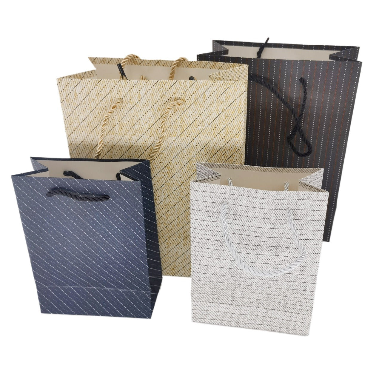 12 pcs High Quality Beautiful Multi-color Gift Bags