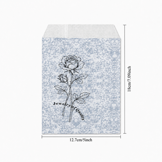 silver rose side