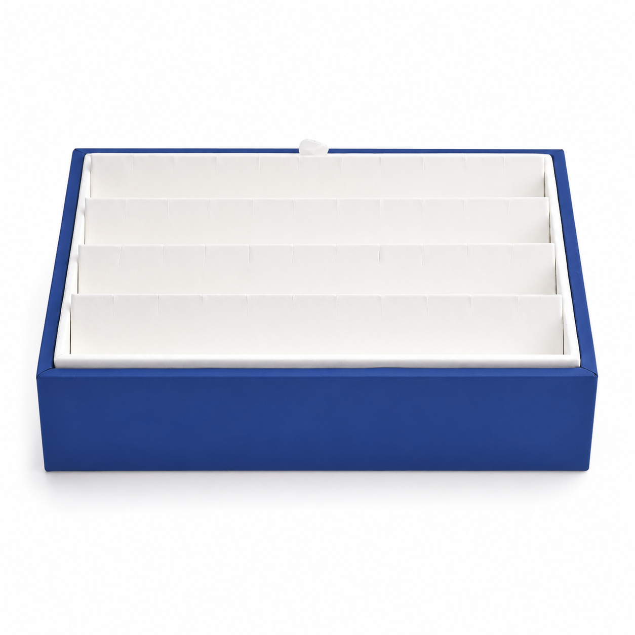 blue white open