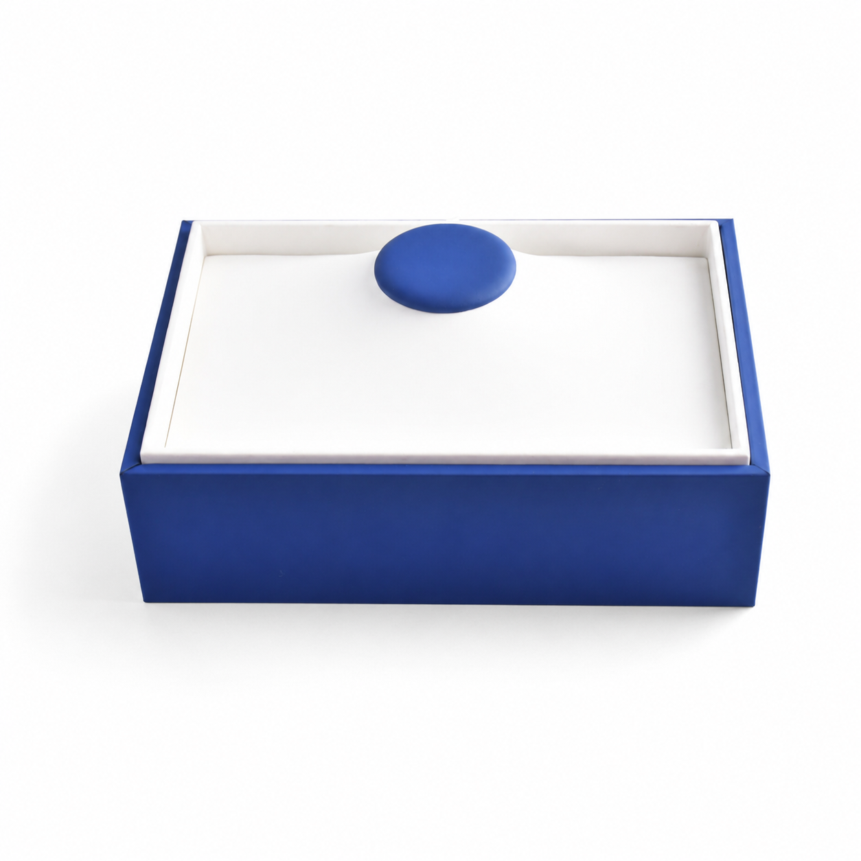 blue white open