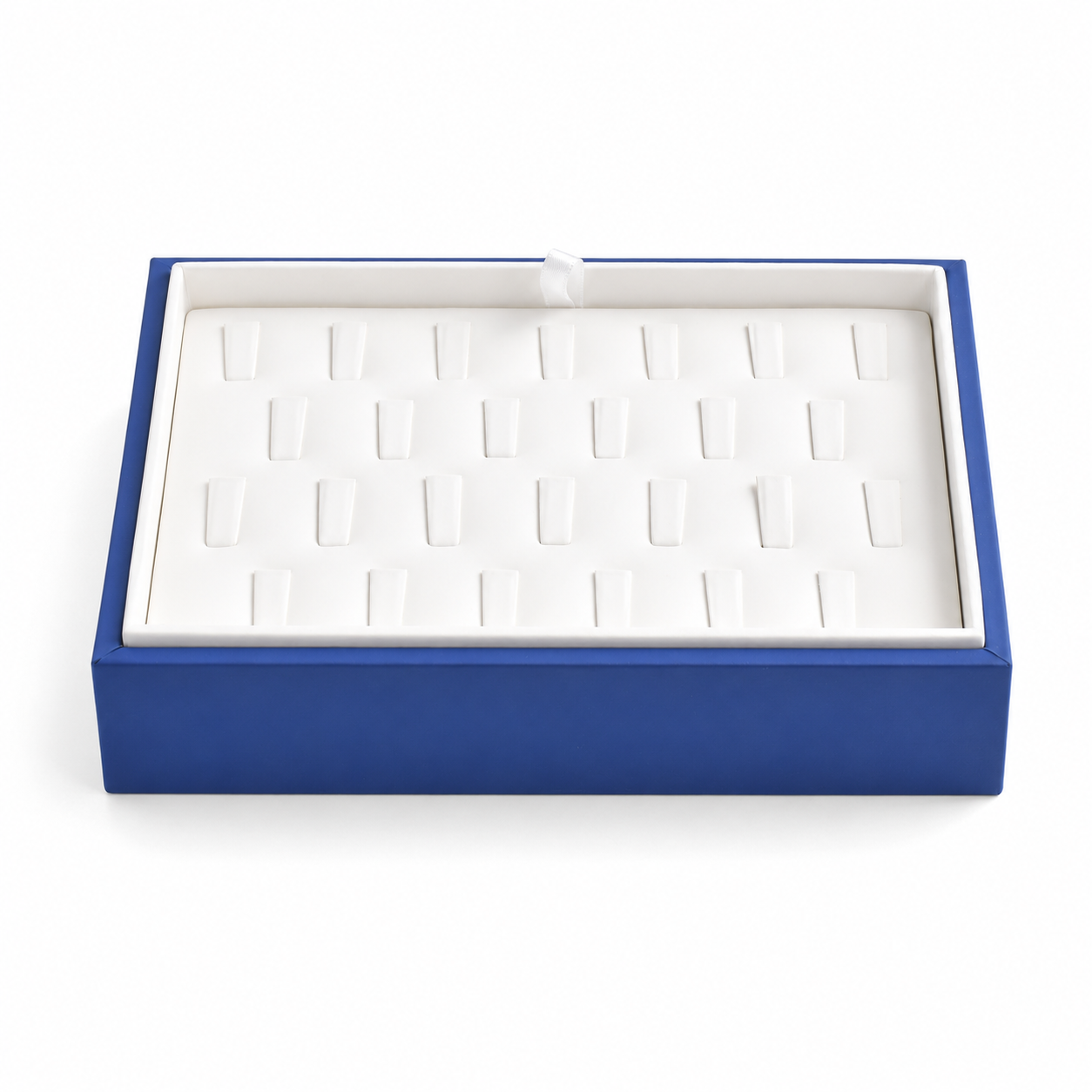 blue white ring open