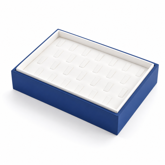 blue white ring front
