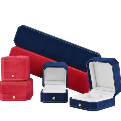 6PCS (V17-B1 R) Luxury Red Velvet Covered Bracelet Boxes Price
