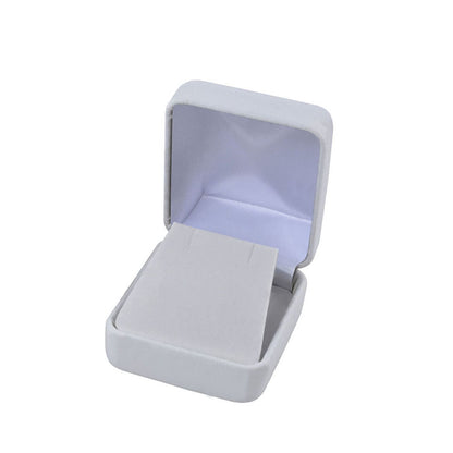PU Leather White Metal Jewelry Boxes