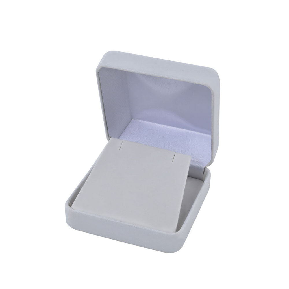 PU Leather White Metal Jewelry Boxes