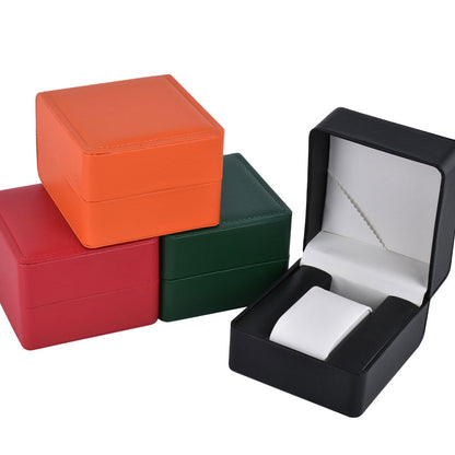 Green PU Single Watch Boxes