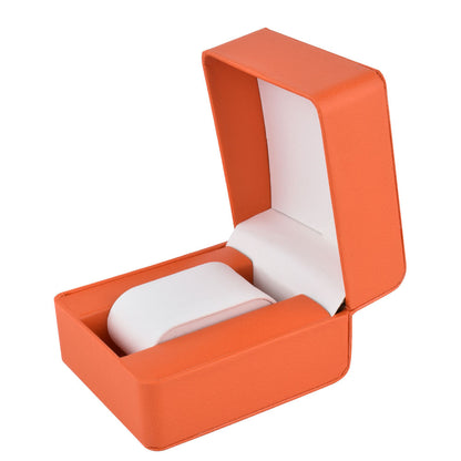 Orange PU Single Watch Boxes