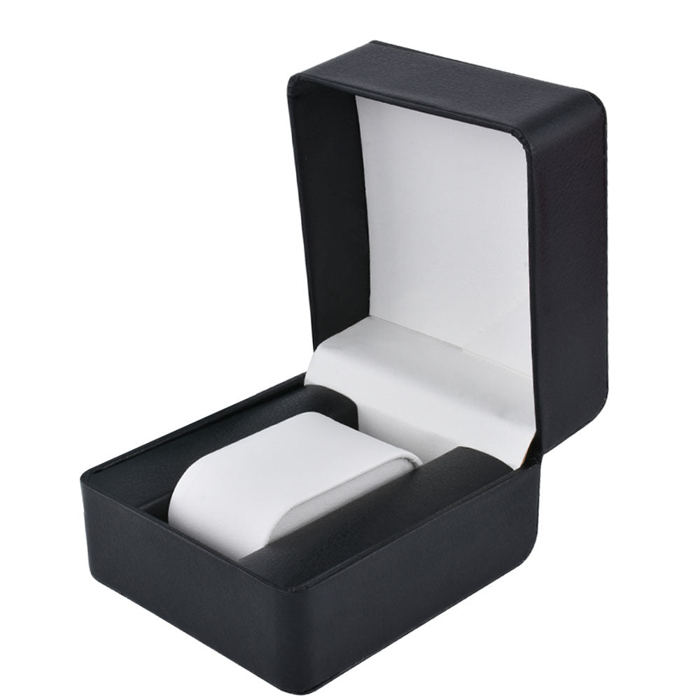 Black PU Single Watch Boxes