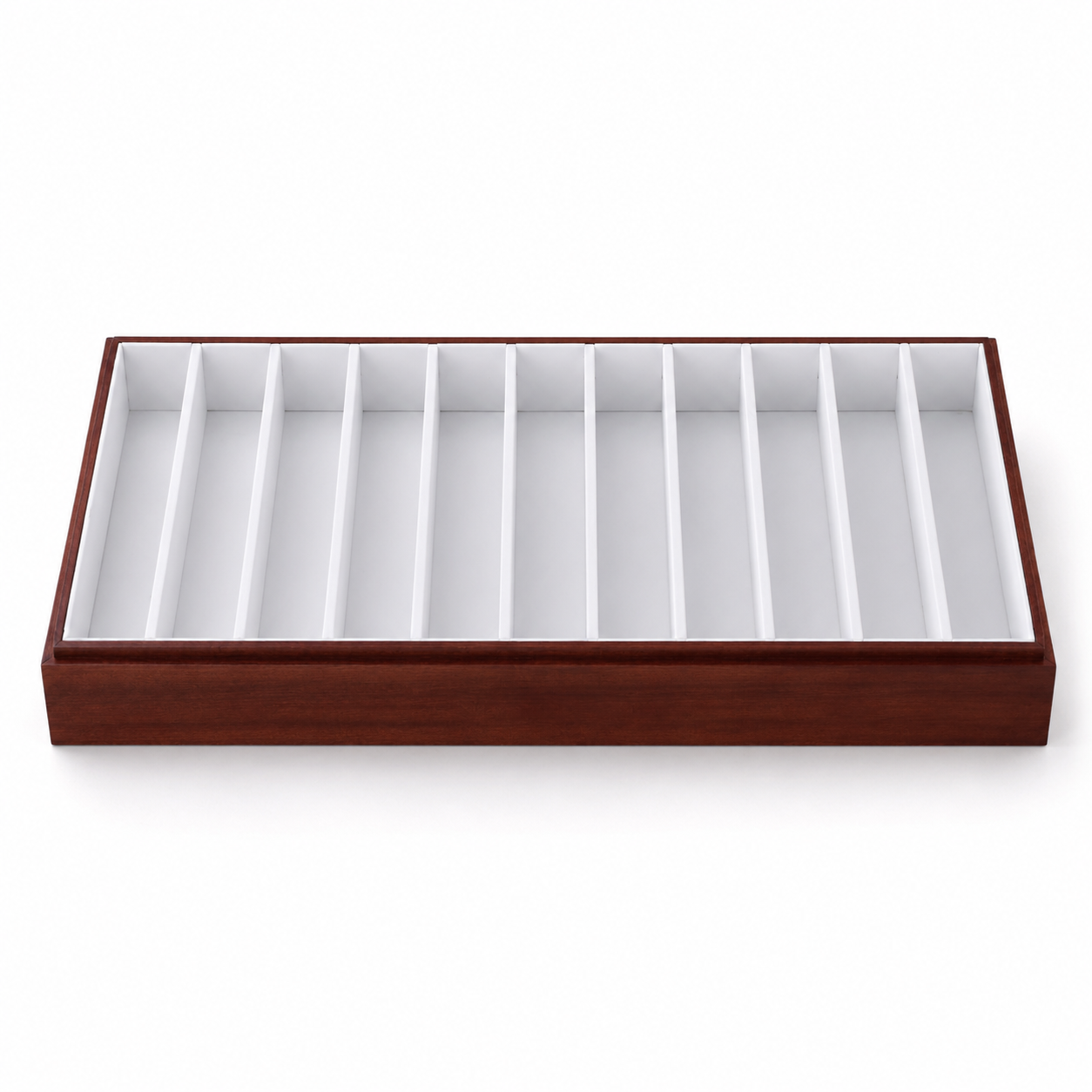 white wooden open