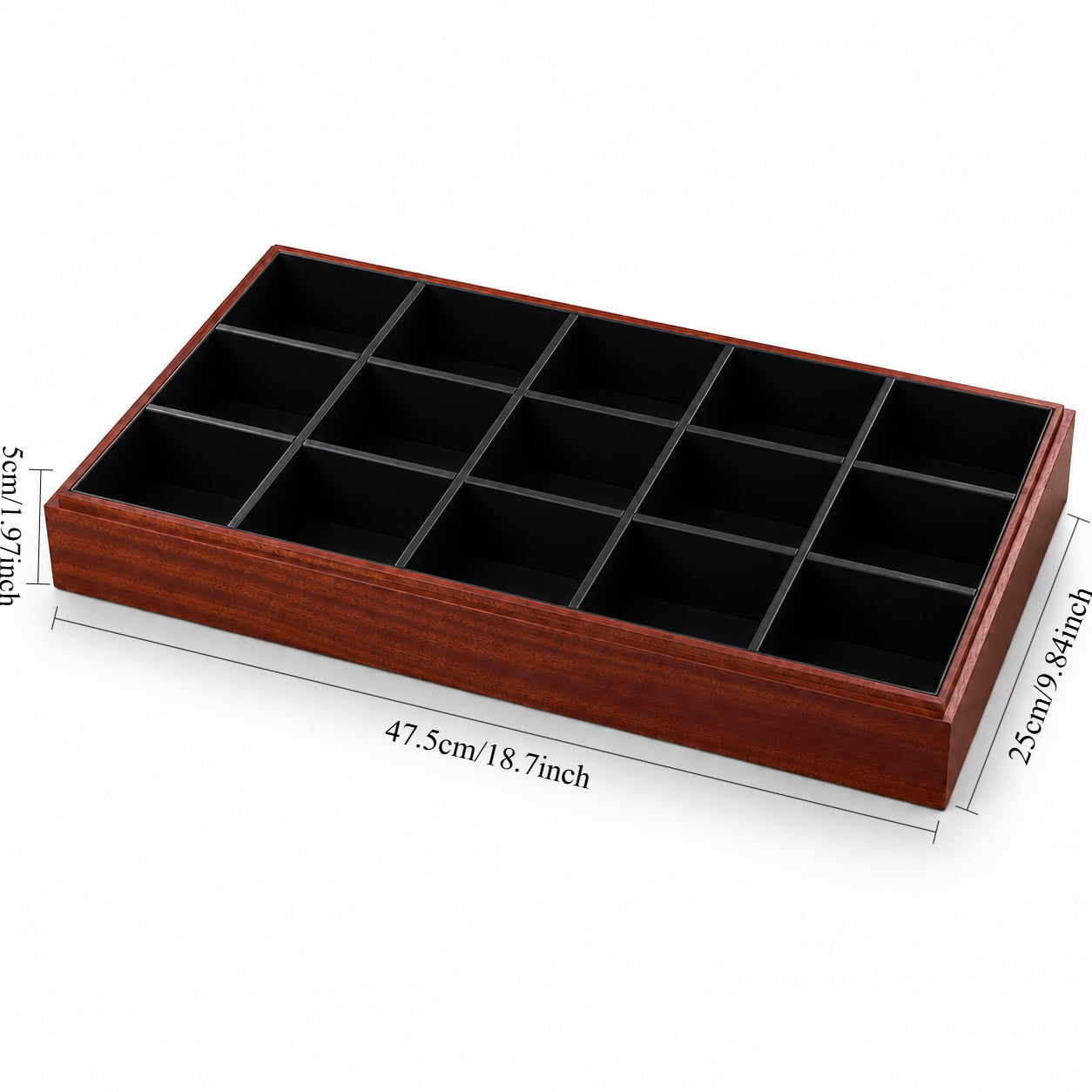 black wooden side