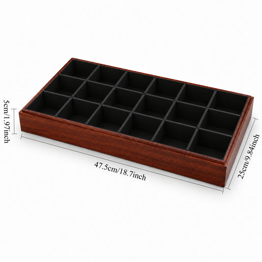 black wooden side