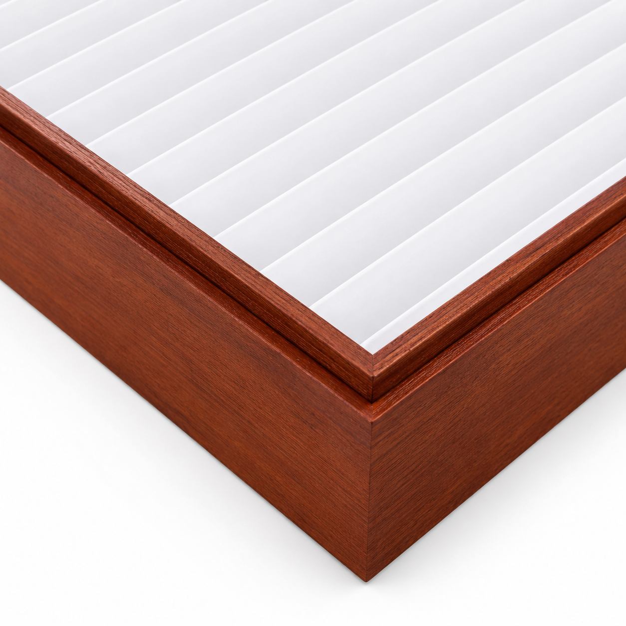 white wooden detail