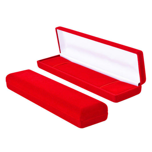 6PCS (YB5-RD) Red Velvet Bracelet Boxes