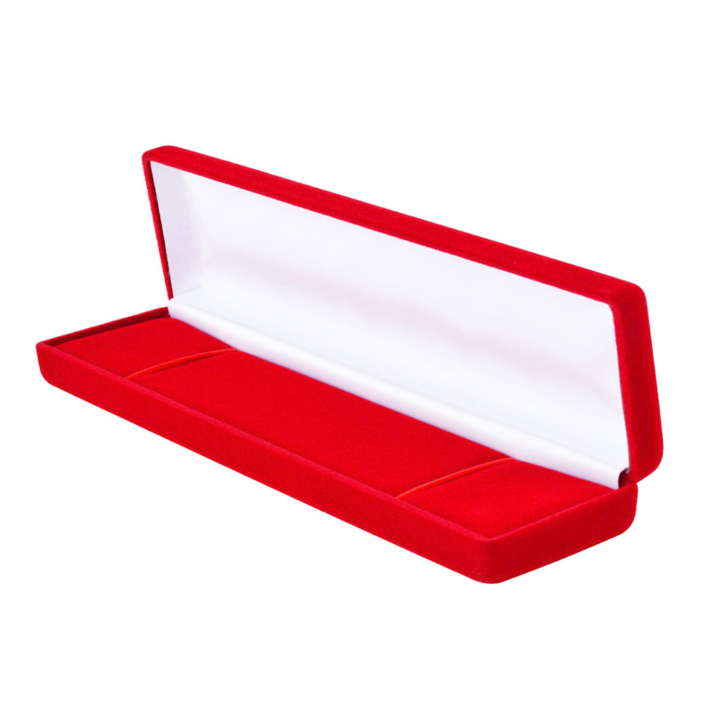 6PCS (YB5-RD) Red Velvet Bracelet Boxes