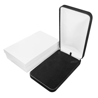 6PCS (YN7-BK) Black Velvet Necklace Boxes