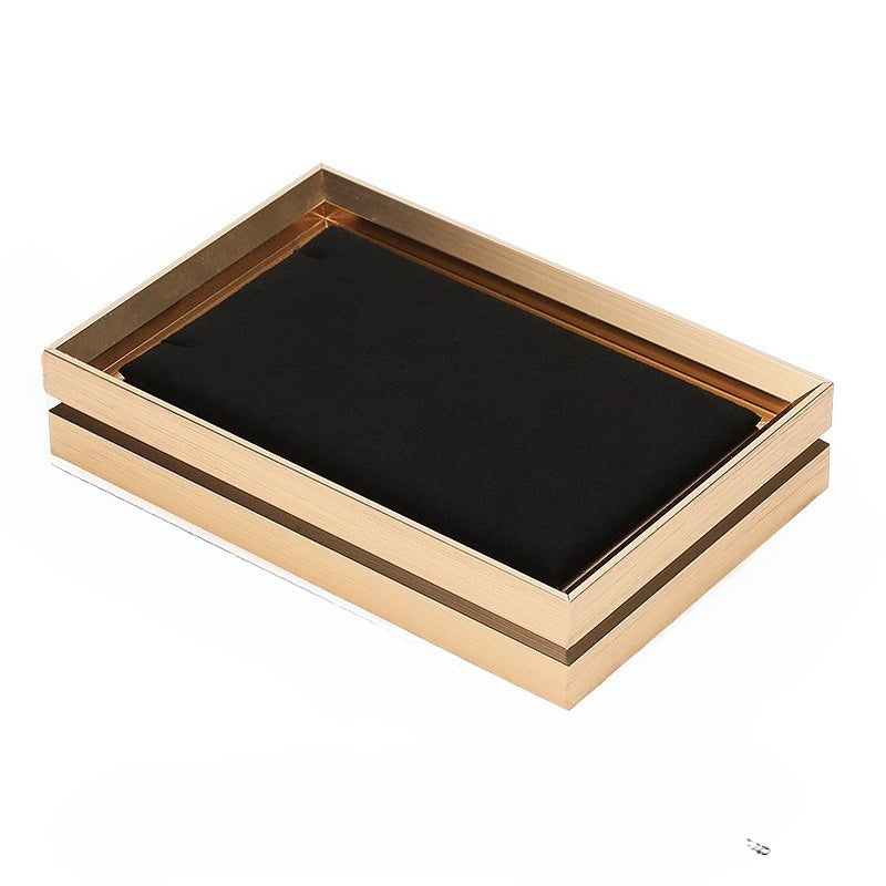 Black Microfiber Jewelry Display Stand