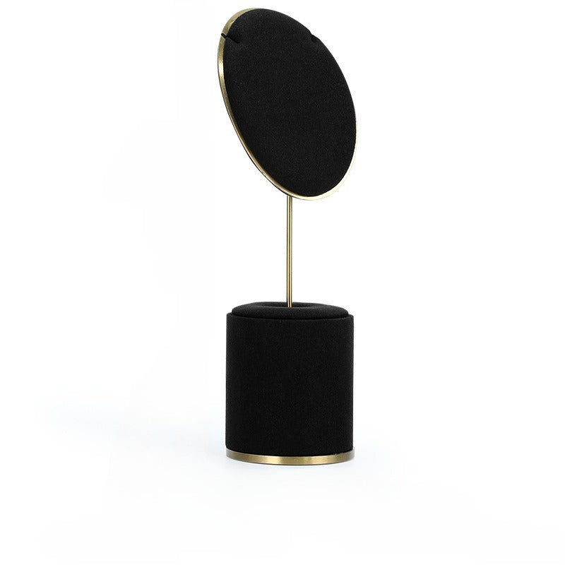 Metal Jewelry Display Stand for Necklaces & Rings