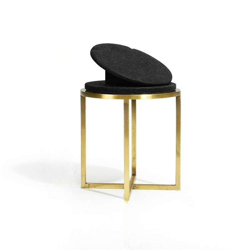 Black Microfiber Jewelry Display Stand for Earrings & Bracelets | High-End Retail Display