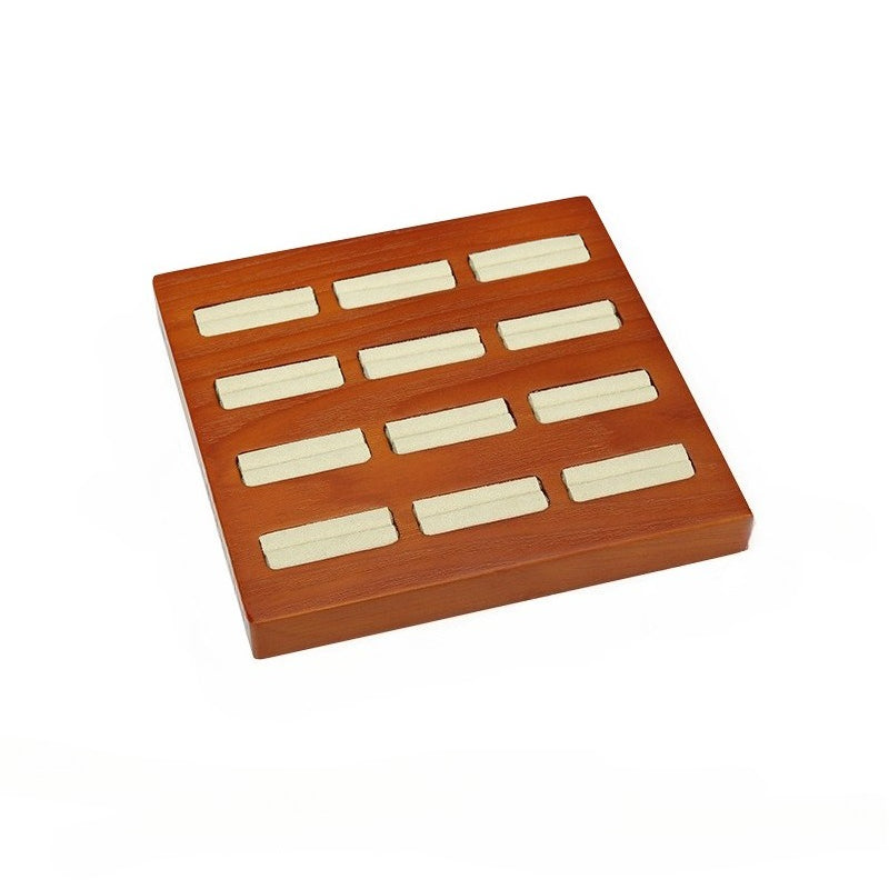 Wooden Jewelry Display Tray for Rings & Bracelets