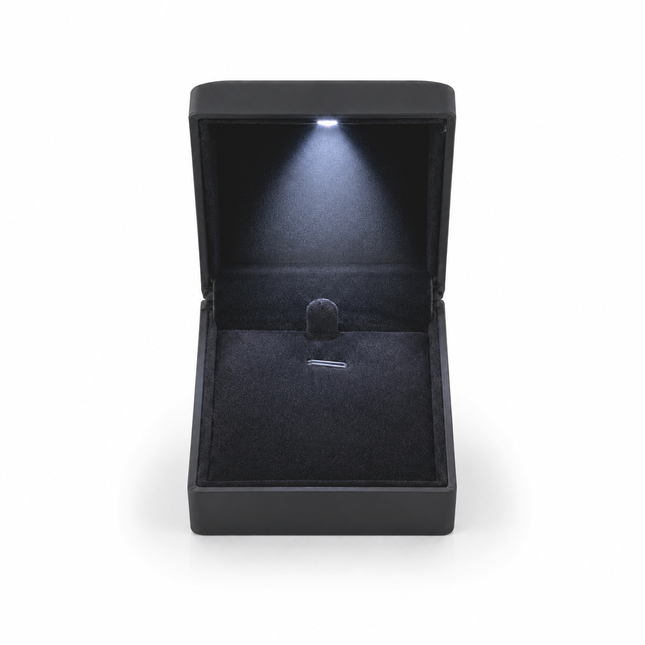 Black LED Pendant Box with Lighted Interior | Jeweller Buy