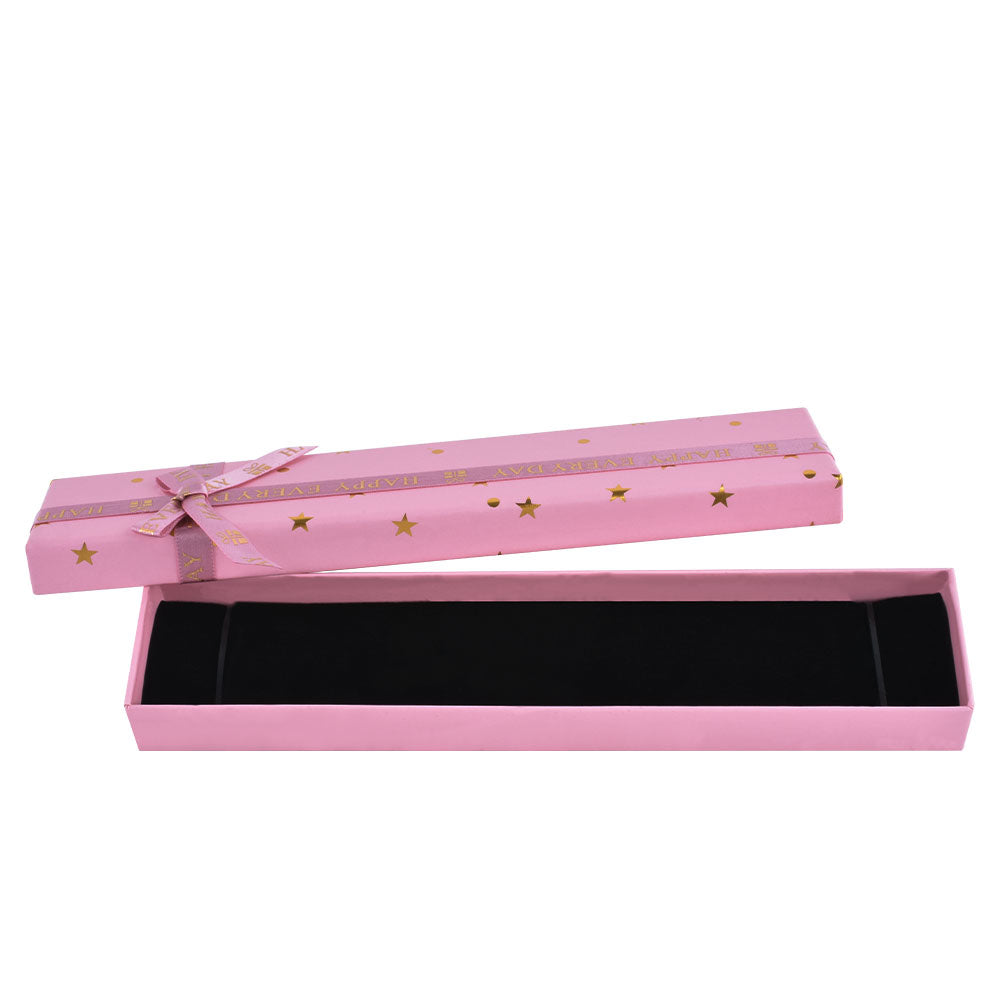 bracelet box - 12pcs Gold Cardboard Bracelet Boxes B15-82-MX4 detail view