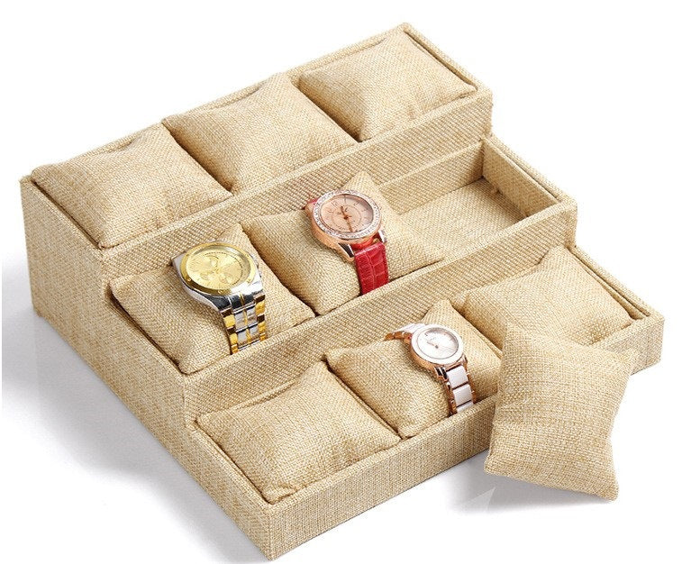bracelet box and watch box - 12 Velvet Bracelet Box Watch Display C00030 product view 11