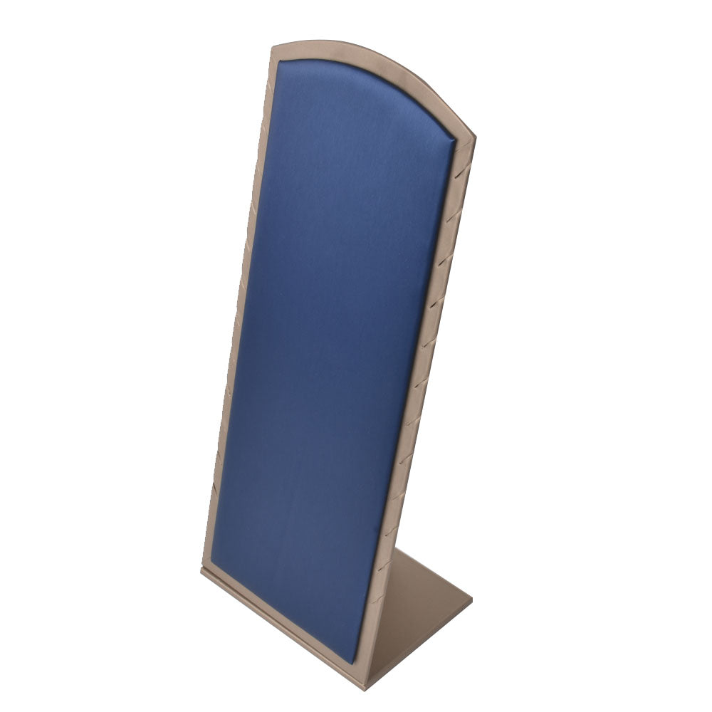 bracelet display and necklace display - Gray PU Display Necklace Bracelet Tray D001-N PU-G product view 05