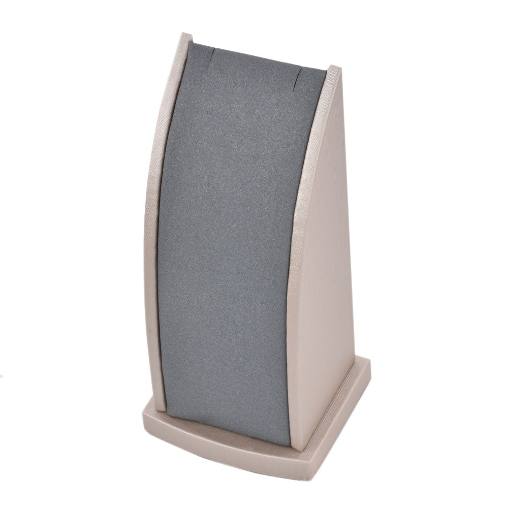 bracelet display and necklace display - Gray PU Necklace Display Stand Bracelet D002-N PU-G M product view 05