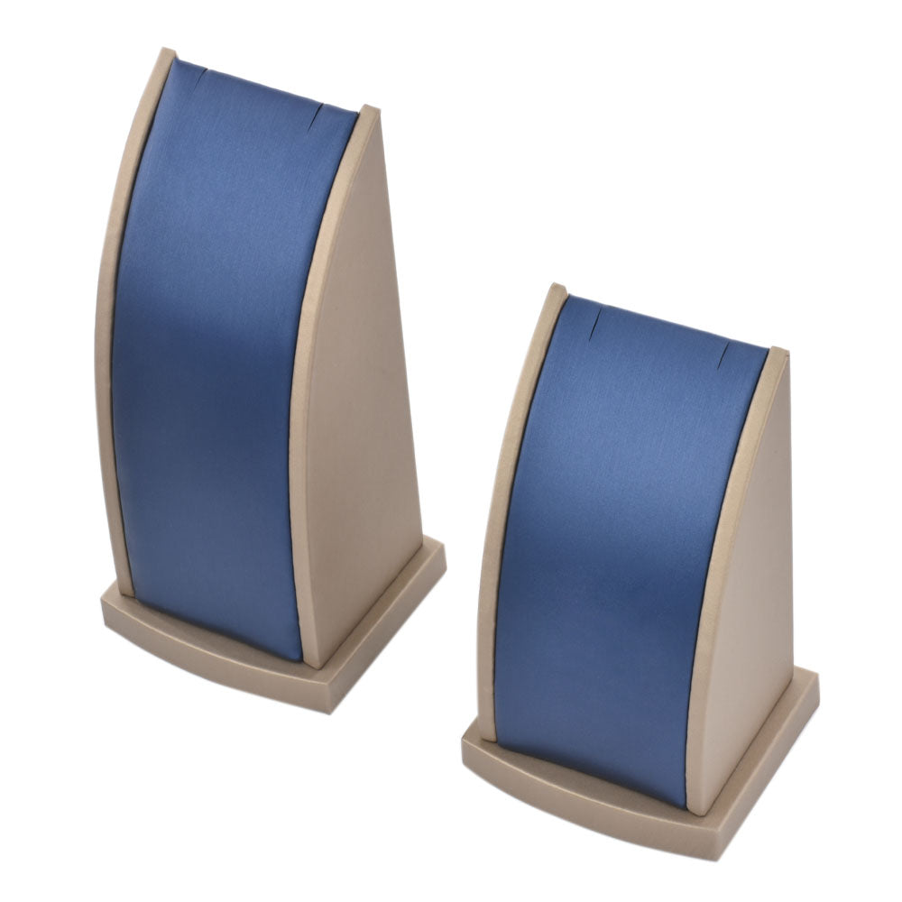 bracelet display and necklace display - Gray PU Necklace Display Stand Bracelet D002-N PU-G M product view 06