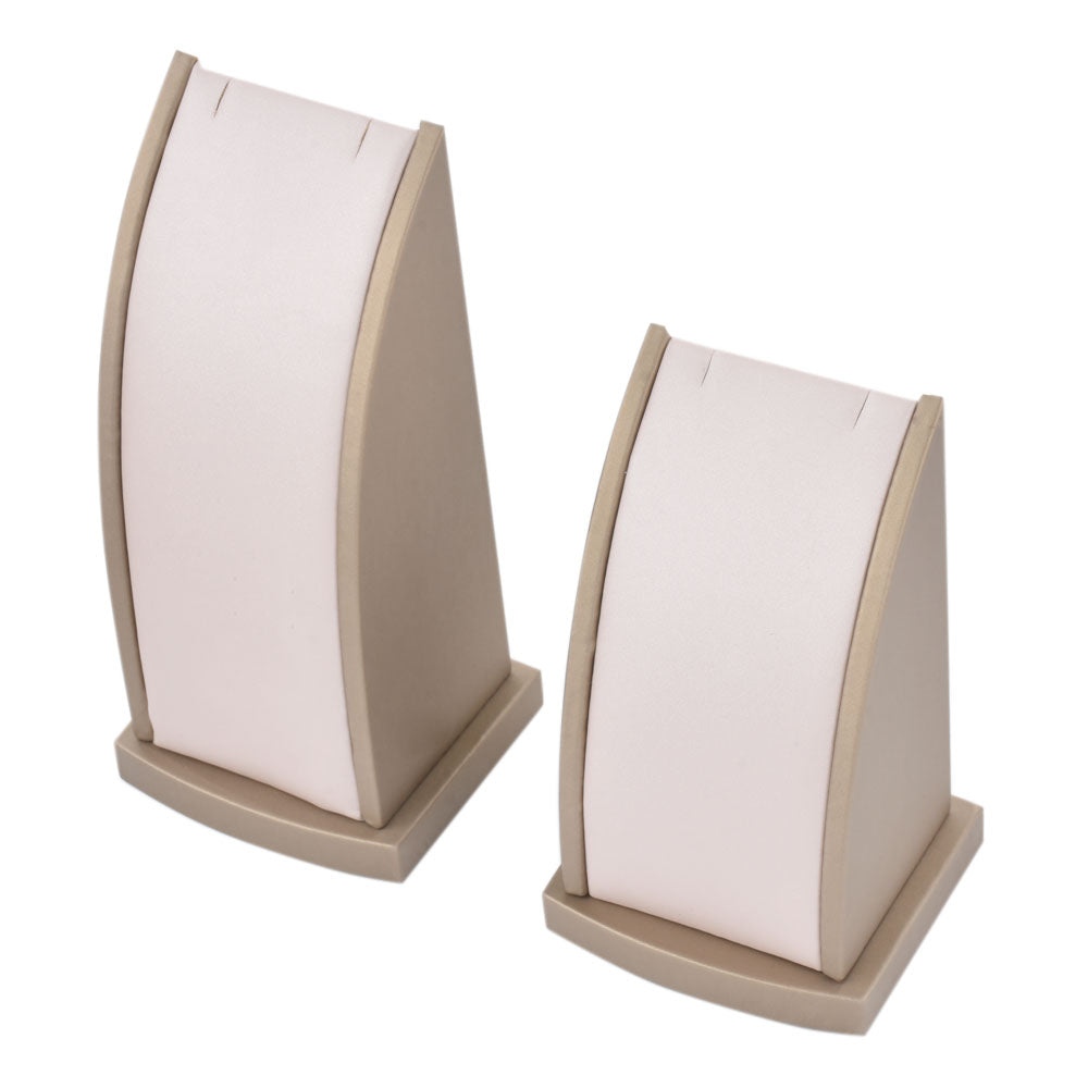 bracelet display and necklace display - Gray PU Necklace Display Stand Bracelet D002-N PU-G M product view 08