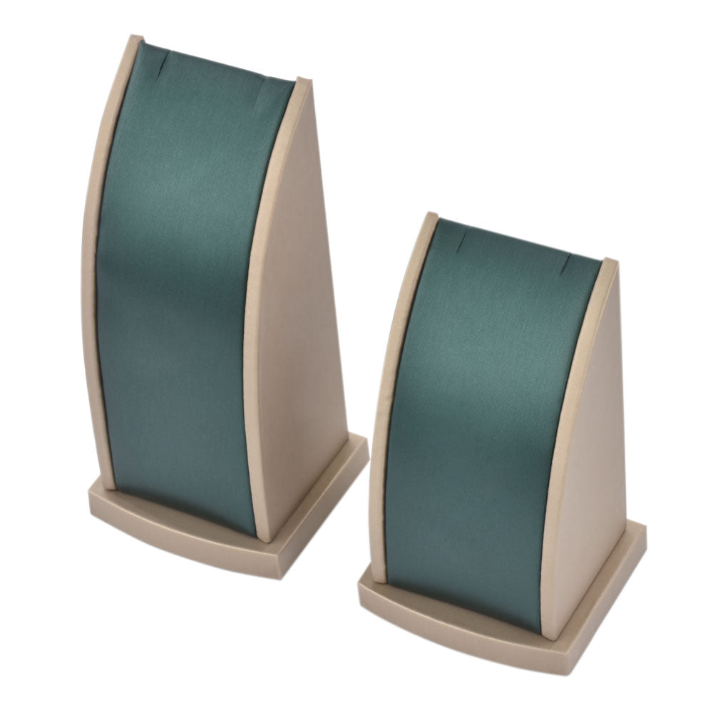 bracelet display and necklace display - Gray PU Necklace Display Stand Bracelet D002-N PU-G M product view 09