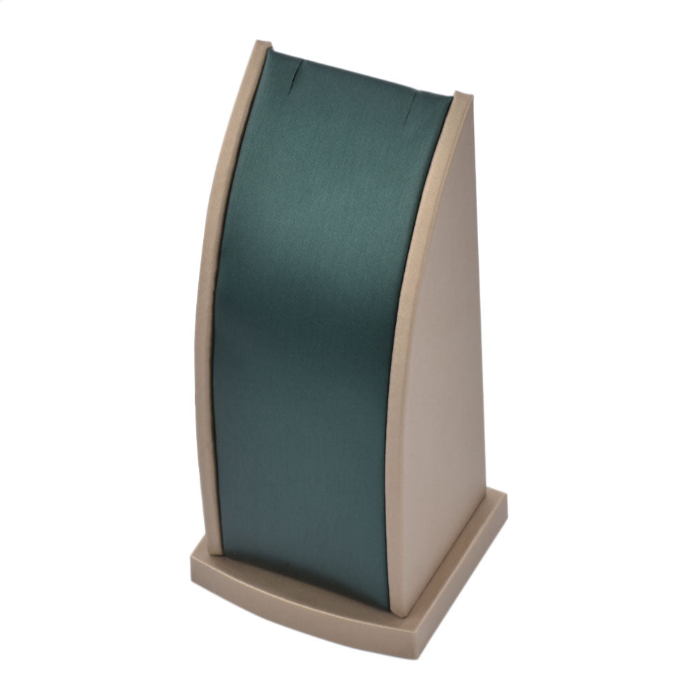 bracelet display and necklace display - Gray PU Necklace Display Stand Bracelet D002-N PU-G M side view