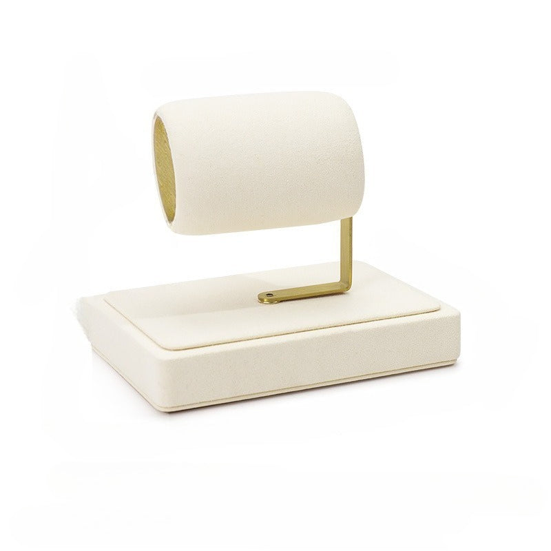 bracelet display and watch display - Gold Velvet Metal Watch Bracelet Display Stand C02854 product view 06