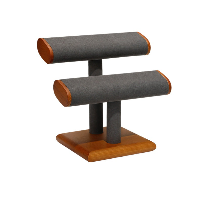 bracelet display - Wood Display Stand Bracelet C00997 detail view