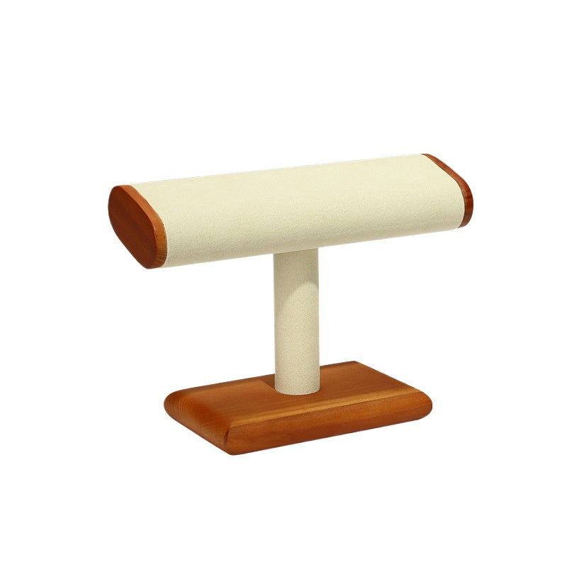 bracelet display - Wood Display Stand Bracelet C00997 side view