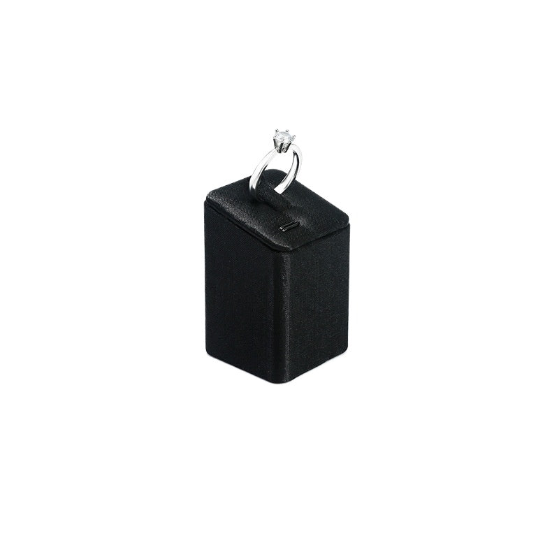 Leather Ring Display Stand, Premium Jewelry Ring Holder for Live Sales