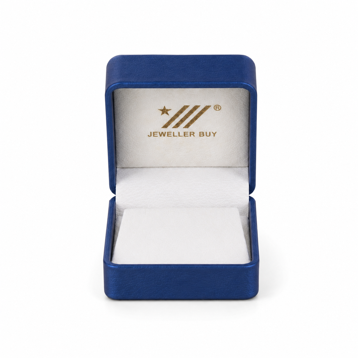 earring box - Blue PU Leather Earring Box 1-4 detail view