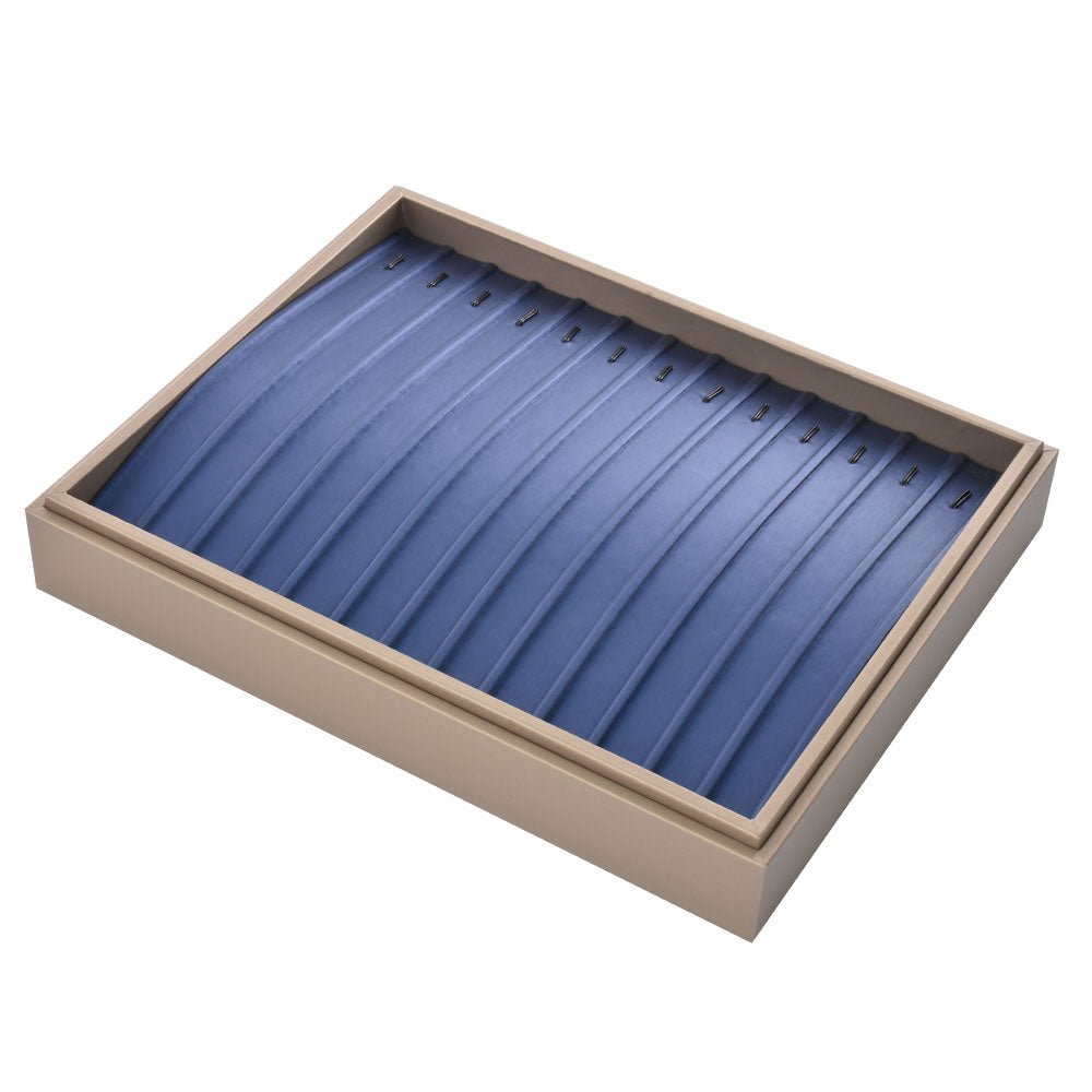earring display and bracelet display - Gray PU Display Bracelet Tray Earring T002-BR PU-G product view 06