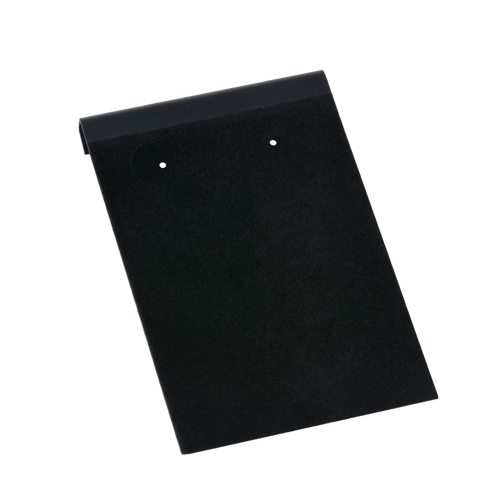 earring display - 100 Black Display Earring JC01-32-BK2 open view