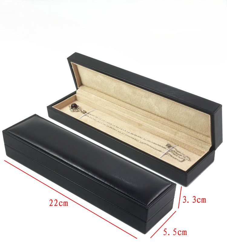 New PU Imitation Leather Microfiber Jewelry Box