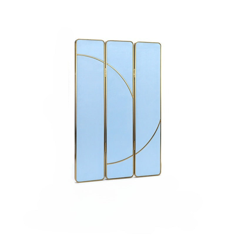 Light Blue & Gold Jewelry Display Set - Luxury Retail Stand with Necklace Bust, Earring & Ring Holders