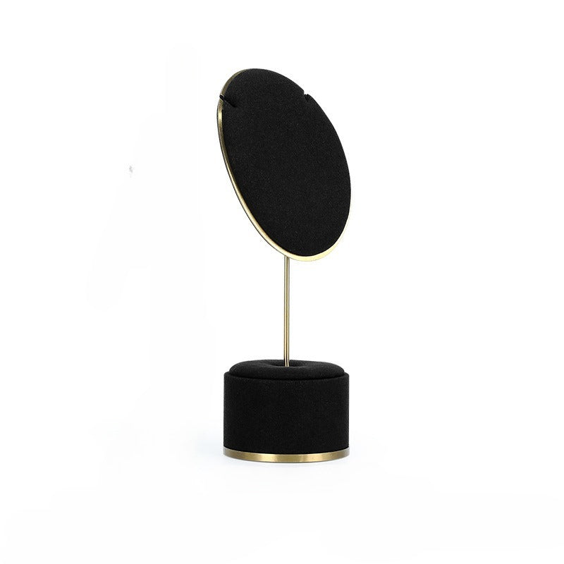 Metal Jewelry Display Stand for Necklaces & Rings