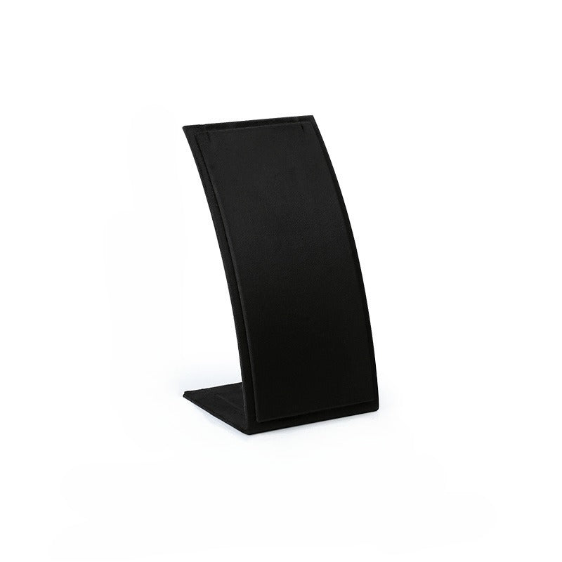 Black Velvet Jewelry Display Set - Complete Retail Stand with Bust, Earring, Ring & Bracelet Holders