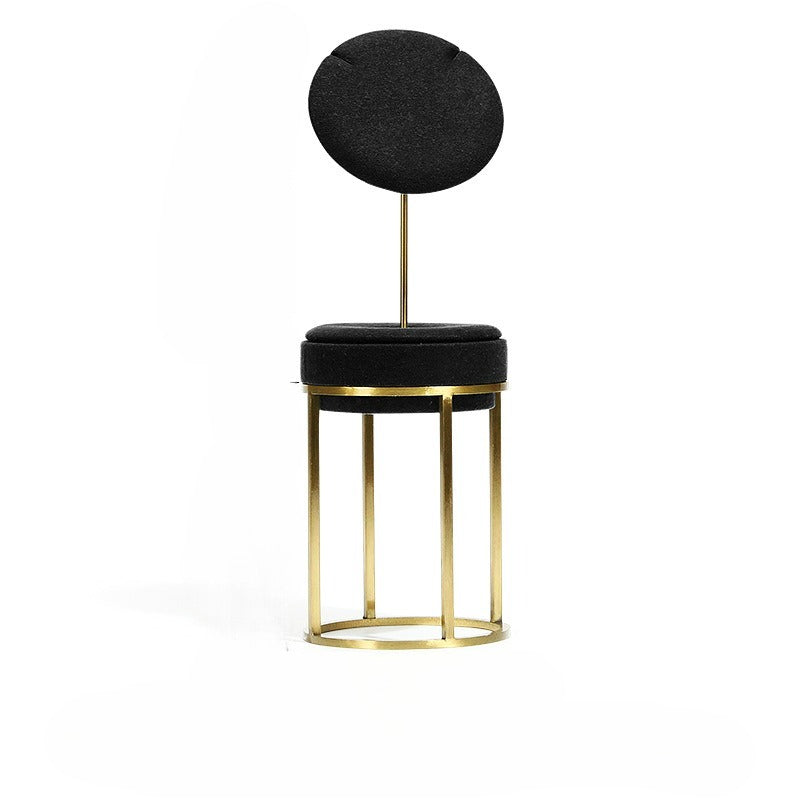 Black Microfiber Jewelry Display Stand for Earrings & Bracelets | High-End Retail Display
