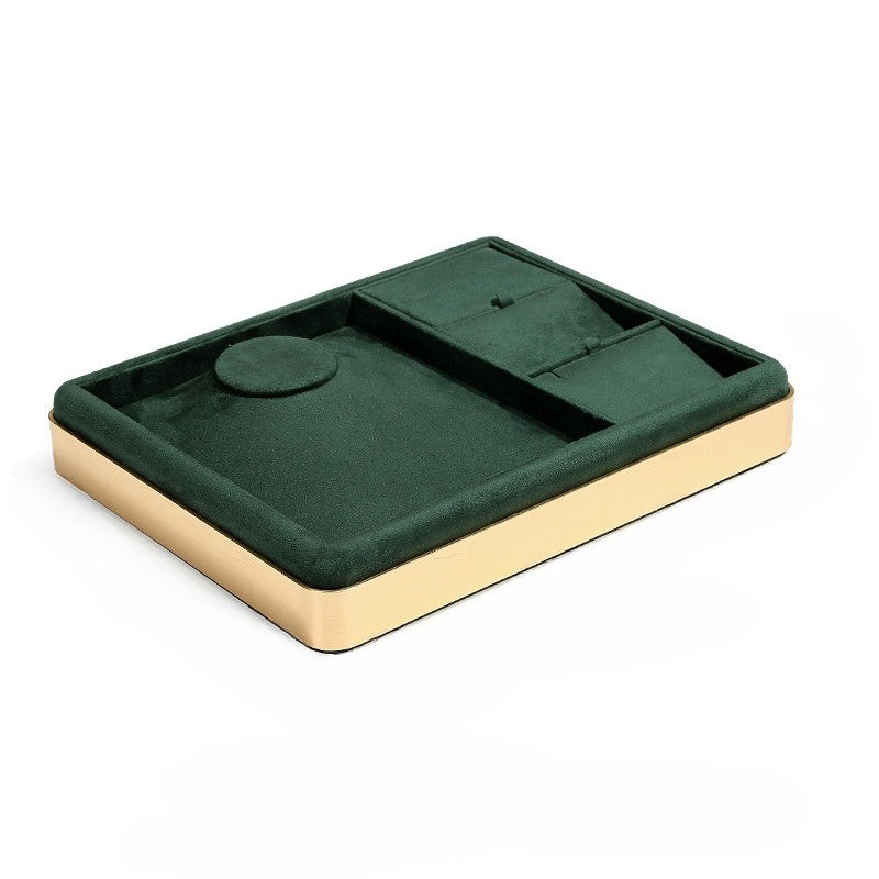 Metal Jewelry Display Tray for Necklaces, Rings & Pendants