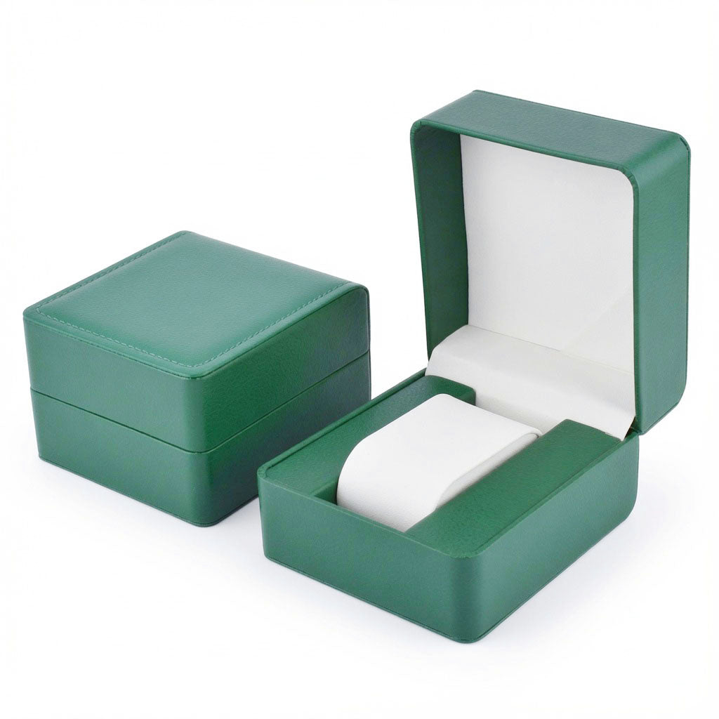 green white open