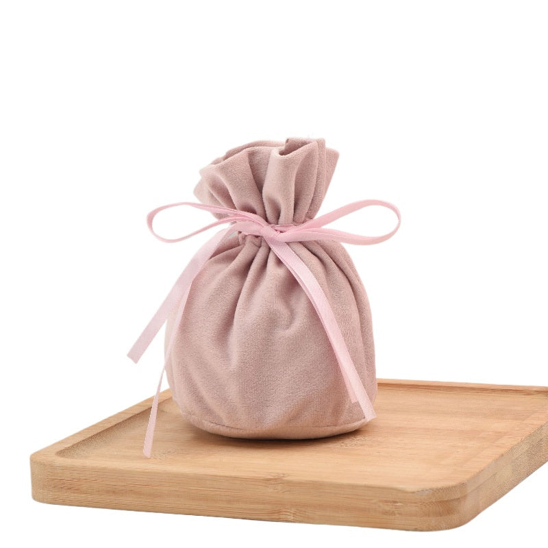 jewelry box and jewelry pouch - 25pcs Red Velvet Bag Box Bags Pouches JP021-V-R product view 06