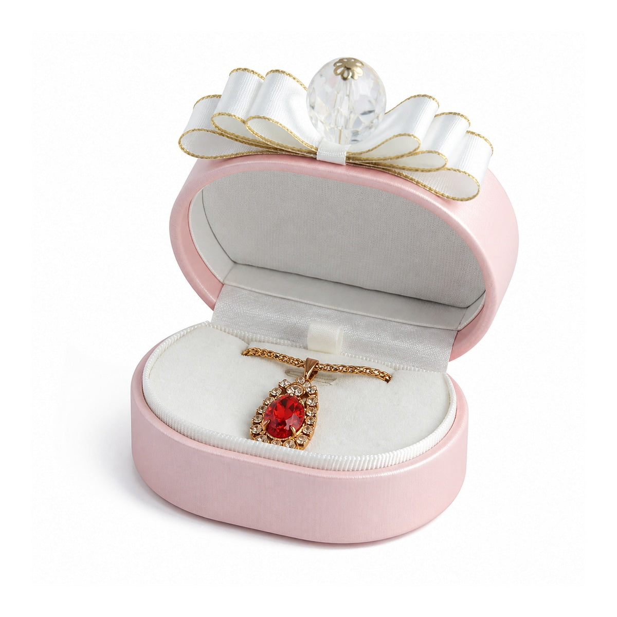 jewelry box - PU Leather Box C00143 detail view