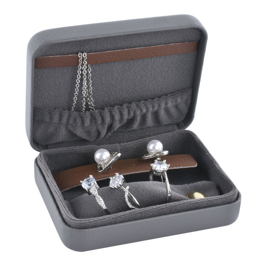 jewelry box - Gray Boxes P05-GR GR front view