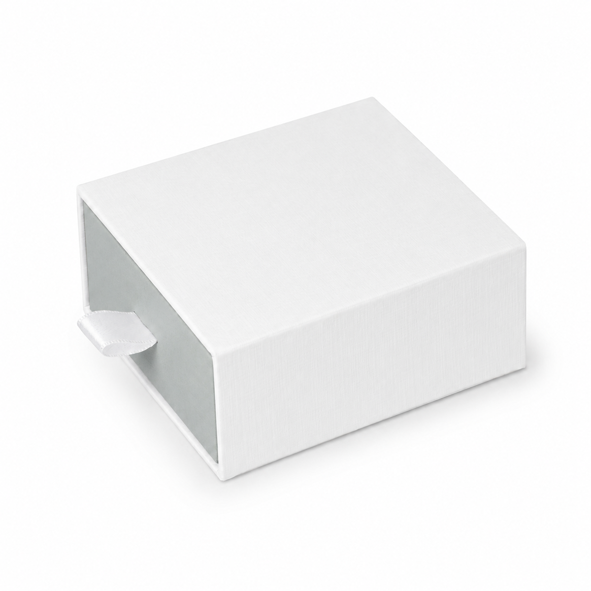 jewelry box - White & Silver Drawer Jewelry Boxes 24 Pack B2533-SL product view 07